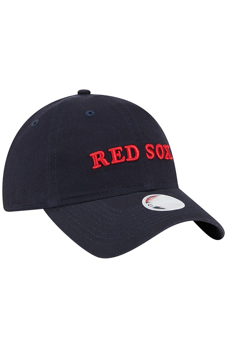 New Era Women's New Era Navy Boston Red Sox Shoutout 9TWENTY Adjustable Hat, Alternate, color, Navy