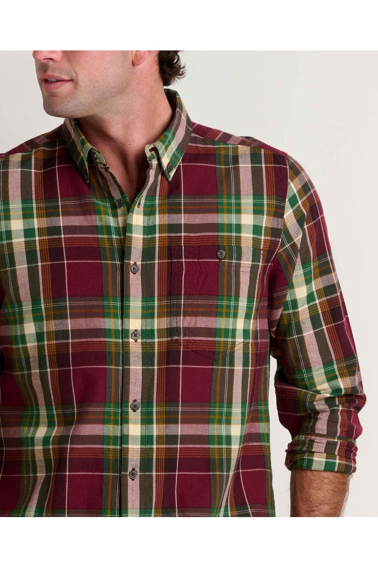Men's Airscape Long Sleeve Shirt, Alternate, color, Port Madras