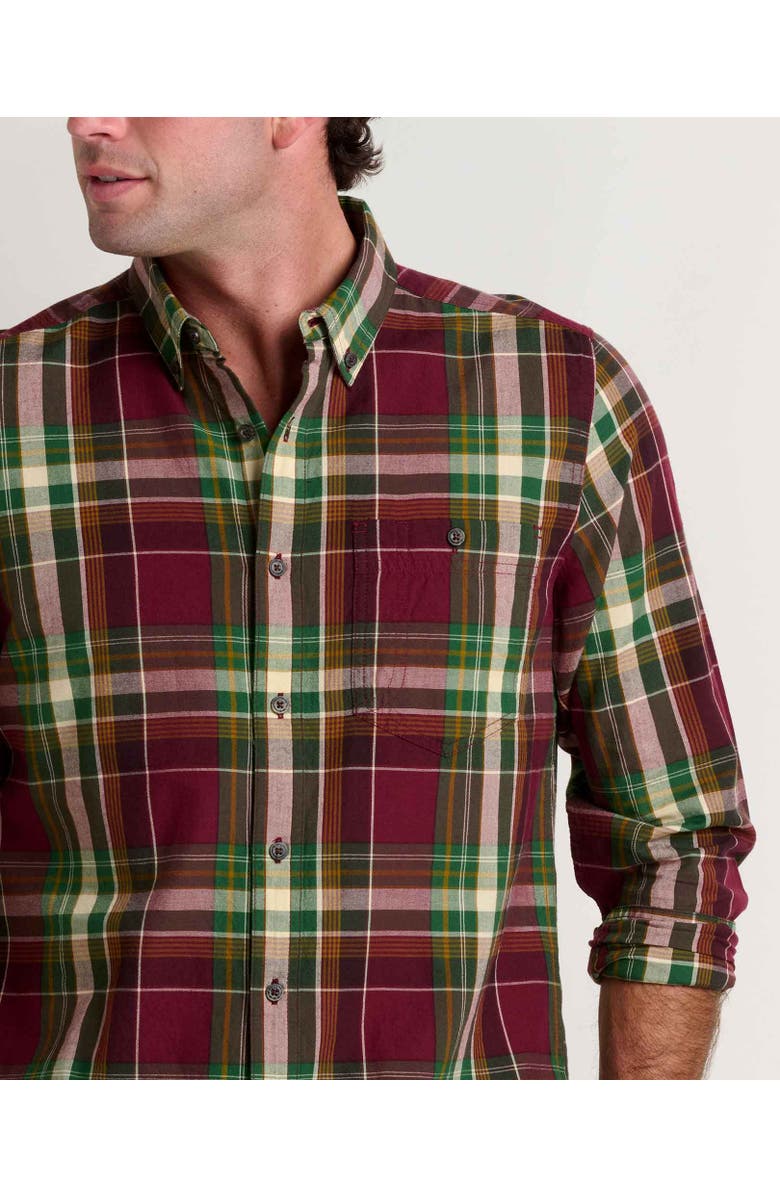 Toad & Co Men's Airscape Long Sleeve Shirt, Alternate, color, Port Madras