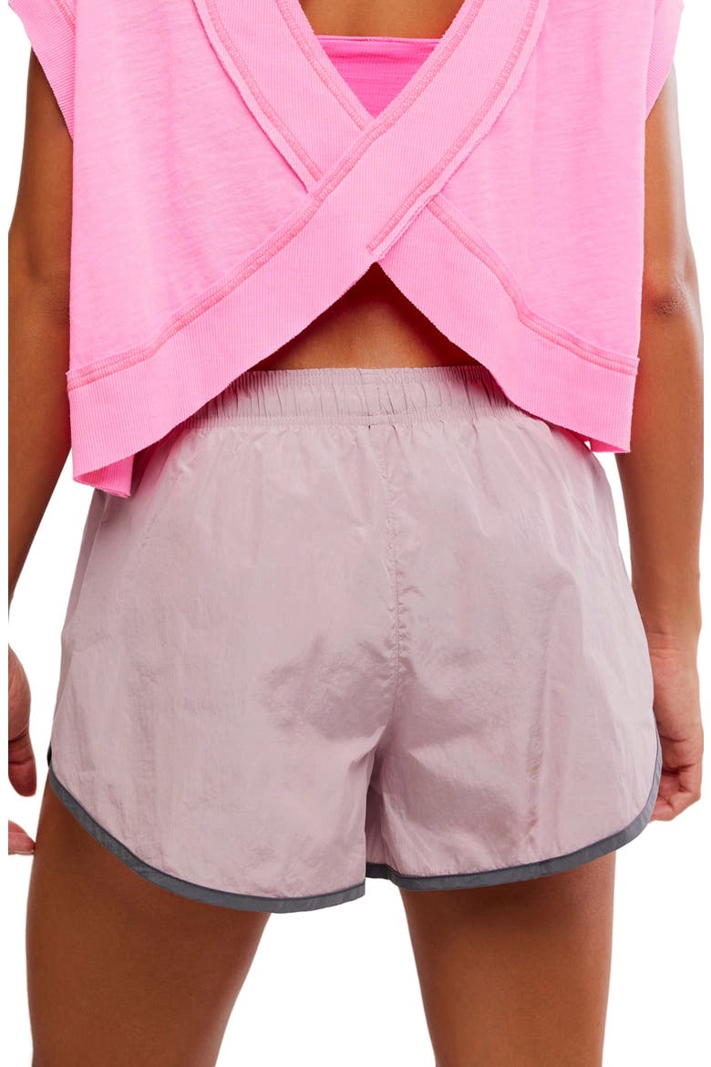 FP Movement Now or Never Run Shorts, Alternate, color, BLUSH RUSH COMBO