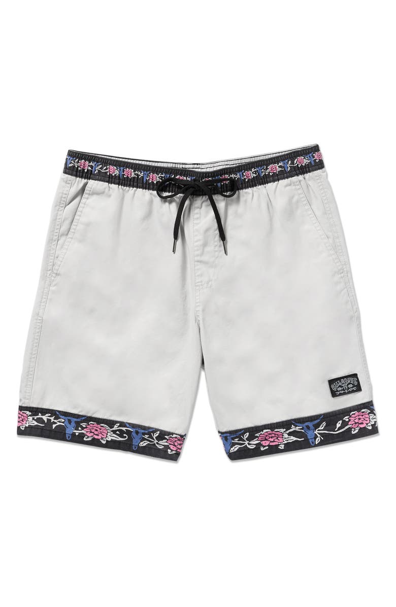 Billabong Larry Occy Shorts, Alternate, color, Silver