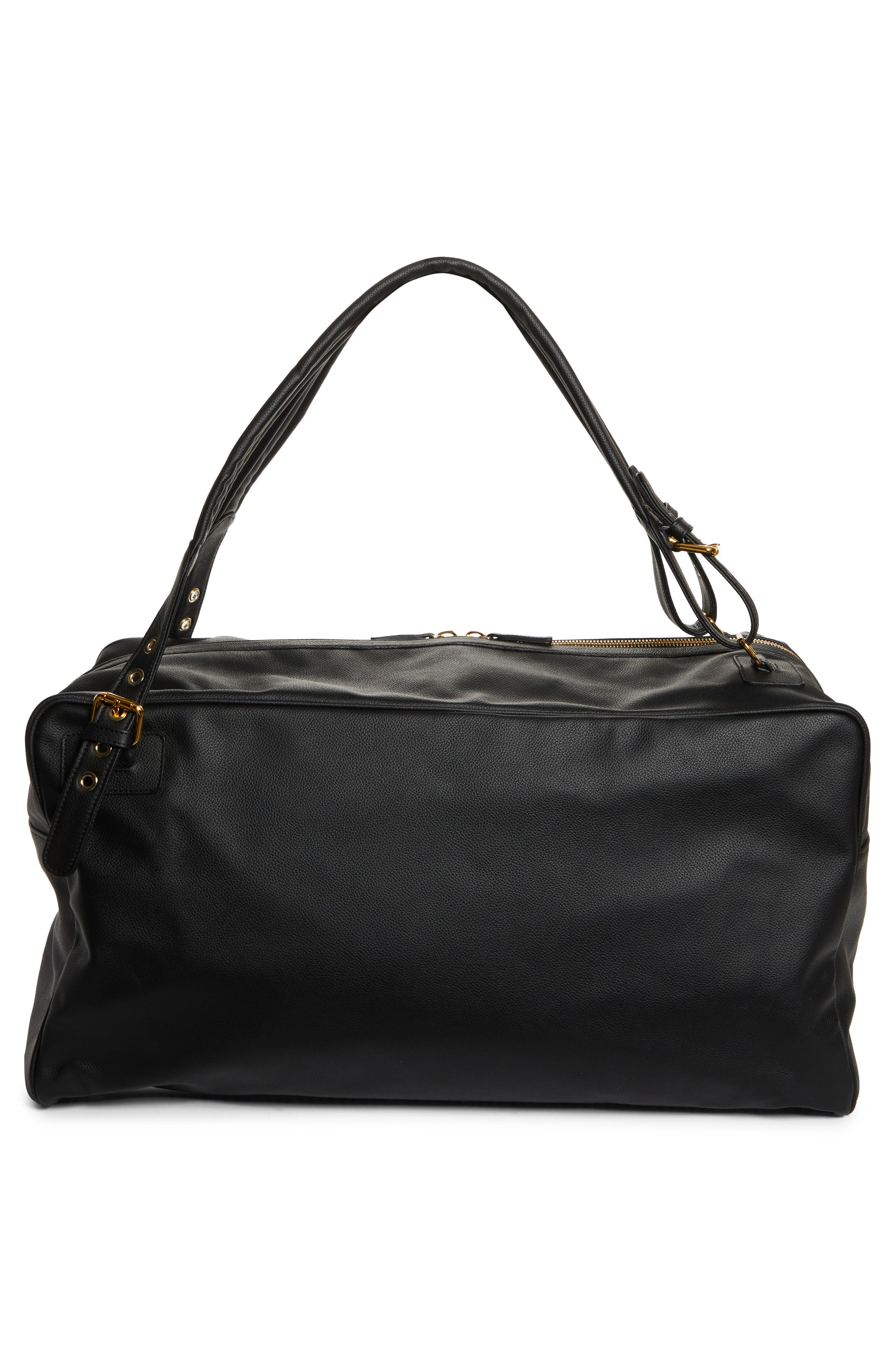 Eleventy Leather Duffle Bag, Alternate, color, 