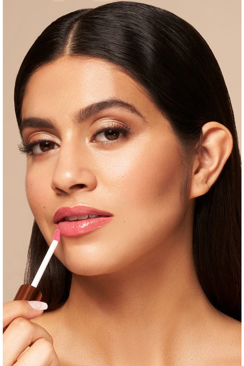 Luxe Lip Nourishing Oil with Hyaluronic + Vitamin E, Alternate, color, FEARLESS NAKED