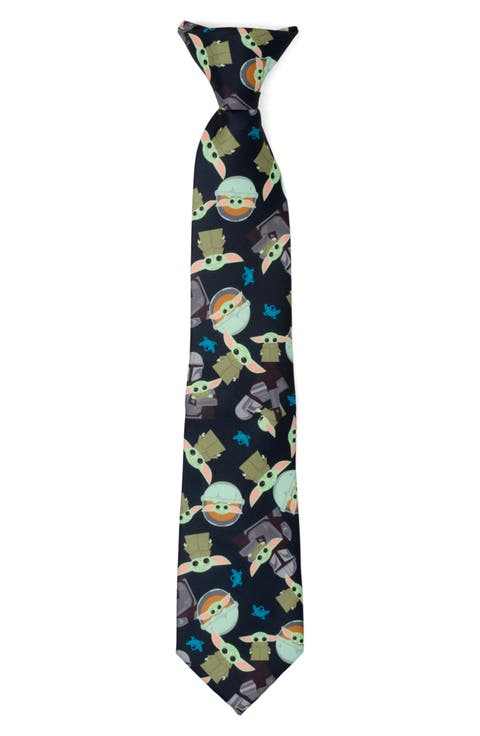 Kids' Star Wars™ The Mandalorian Clip-On Tie