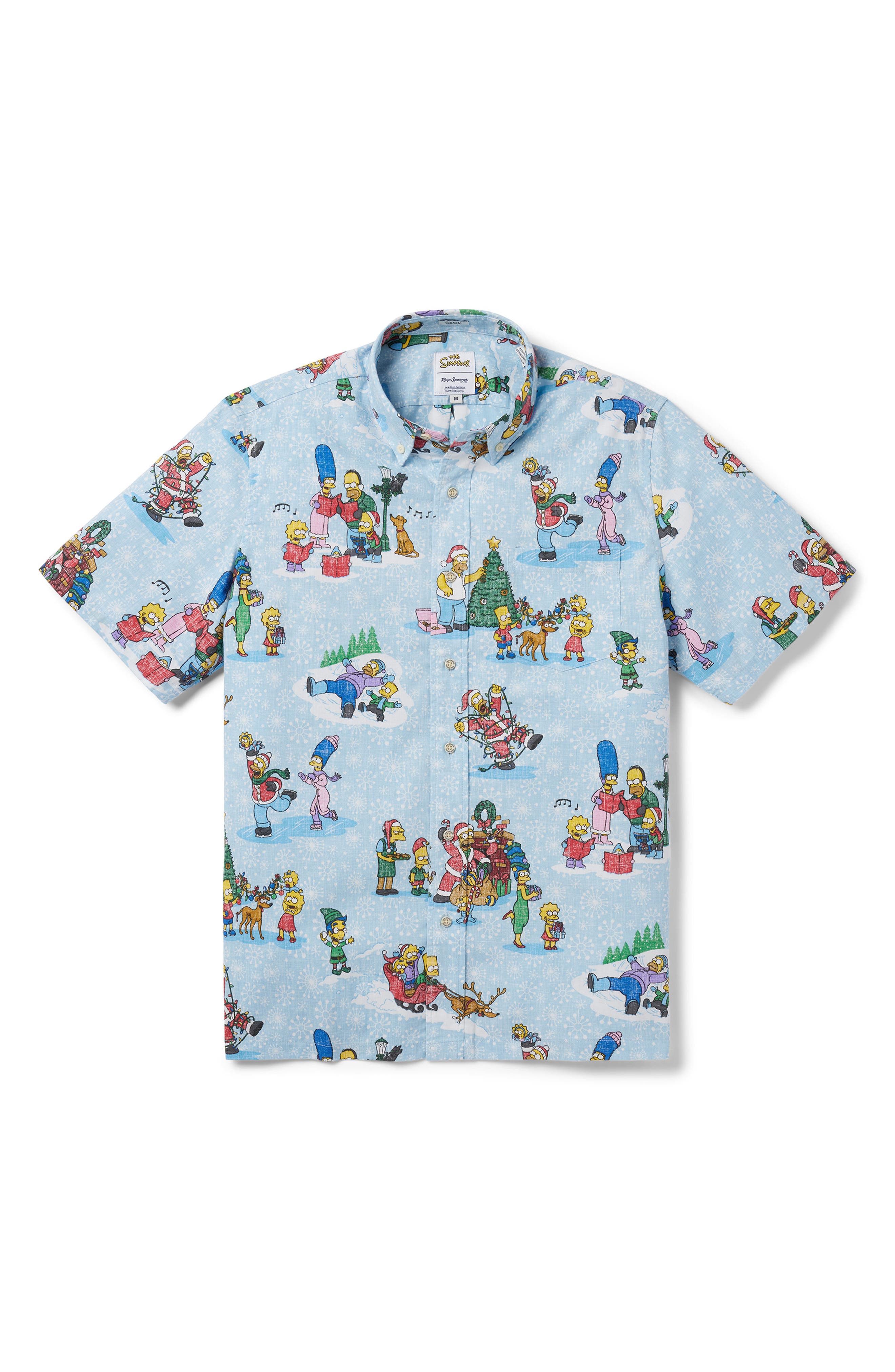 Reyn Spooner The Simpsons Greetings Button-Down Shirt