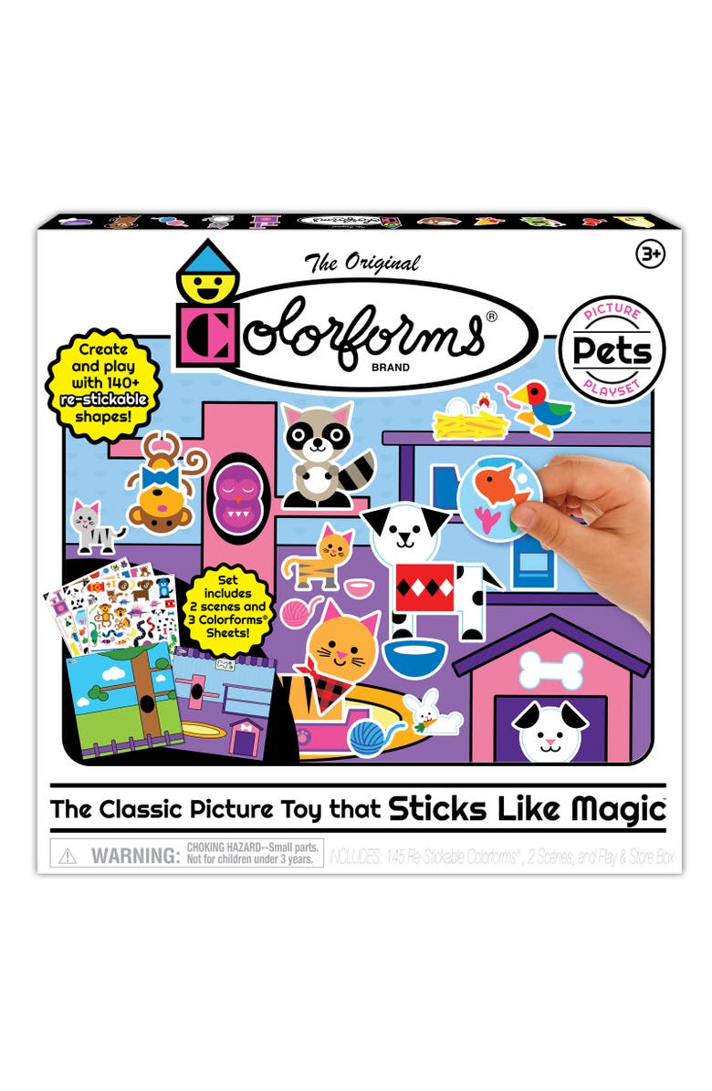 COLORFORMS Playmonster, Picture Play Set Pets, Kids, Main, color, Multicolored