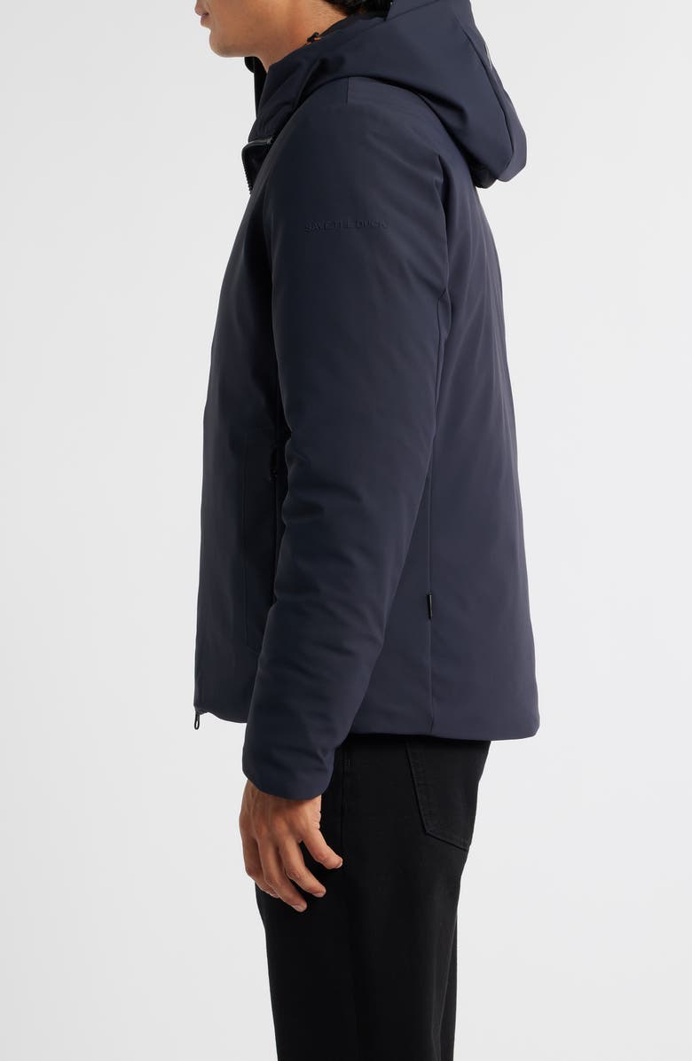 Save The Duck Sabal Water Resistant Hooded Jacket, Alternate, color, Blue Black