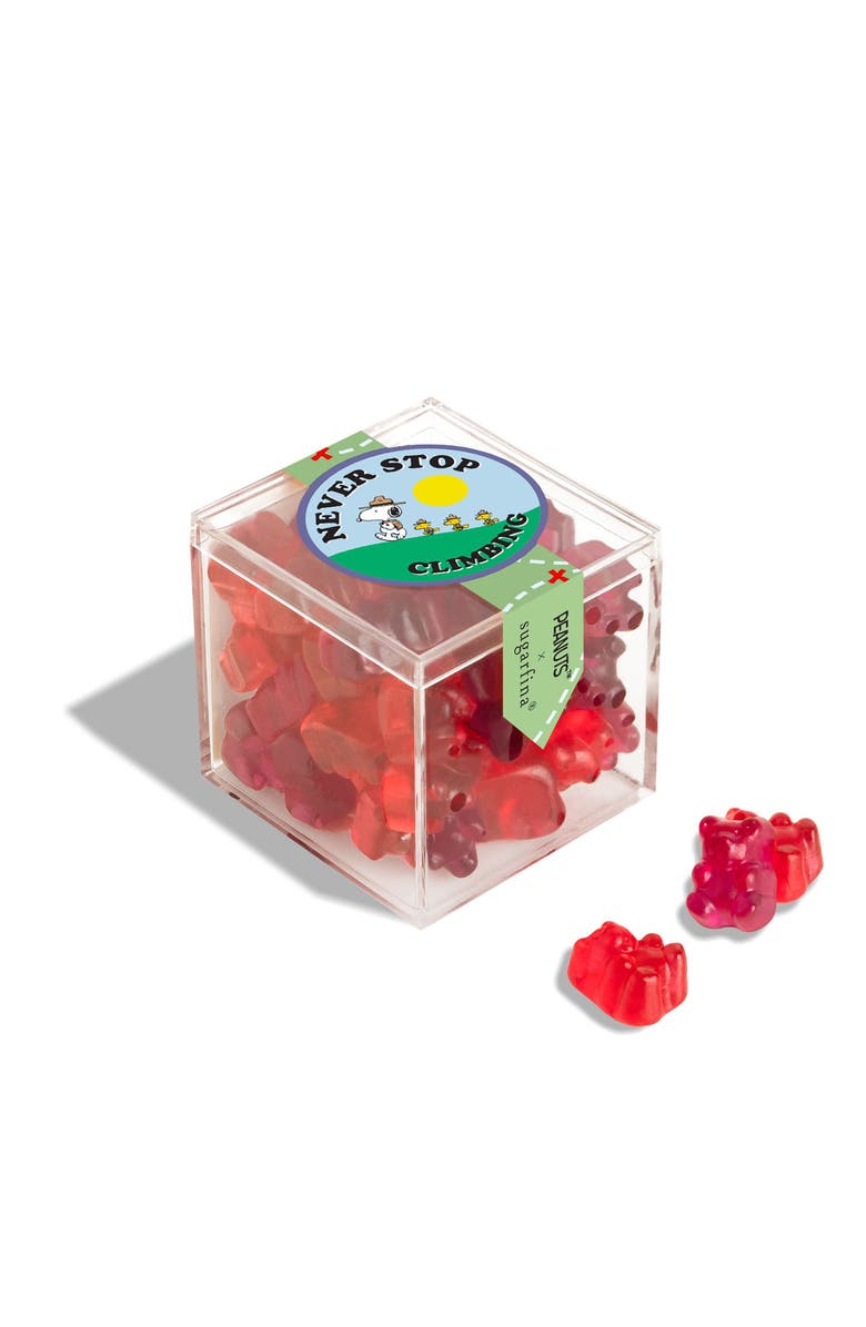 sugarfina x Peanuts Jelly Bears Set of 4 Candy Cubes, Alternate, color, 