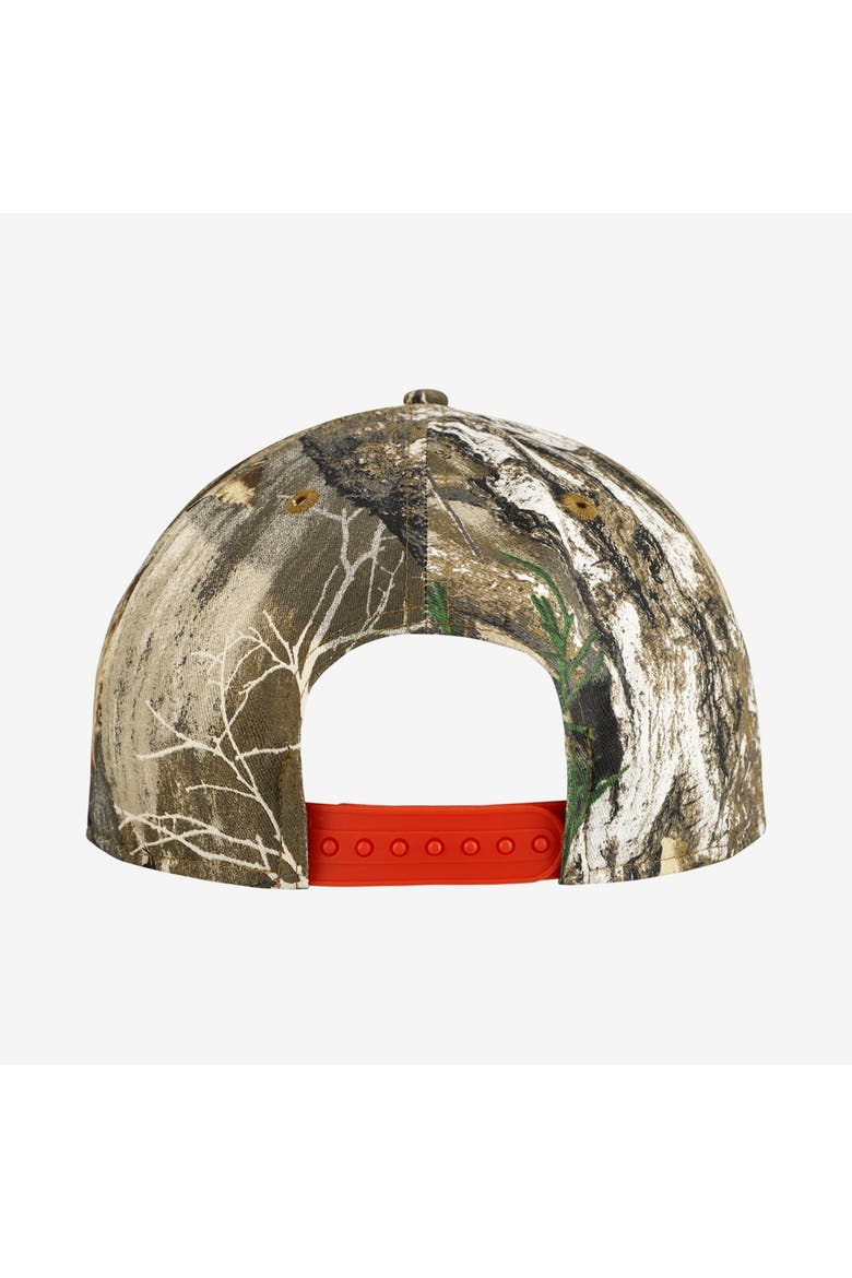 Men's New Era Camo Kansas City Royals Realtree Orange Pop 9FIFTY Snapback Hat, Alternate, color, Camo