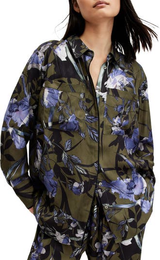 Eve Batu Floral Button-Up Shirt