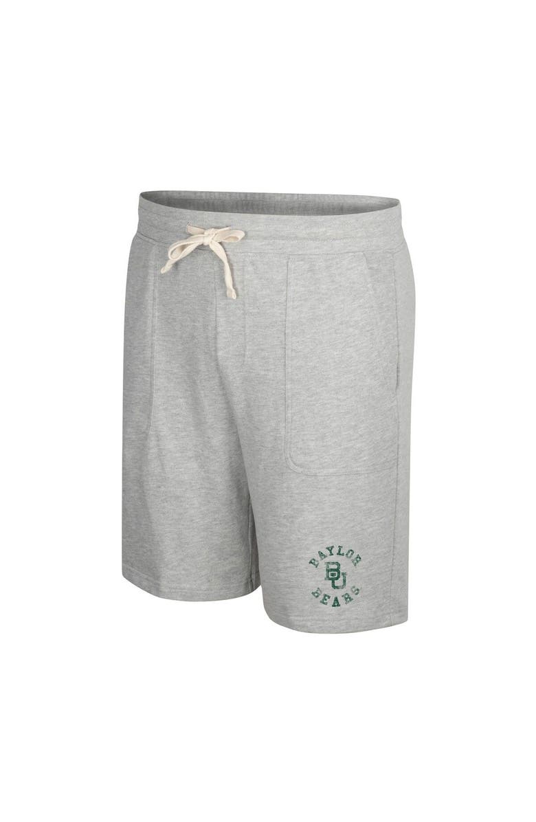 COLOSSEUM Men's Colosseum Heather Gray Baylor Bears Love To Hear This Terry Shorts, Alternate, color, 