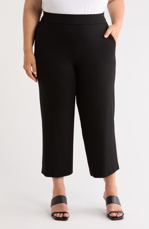 Wide Leg Crop Pants