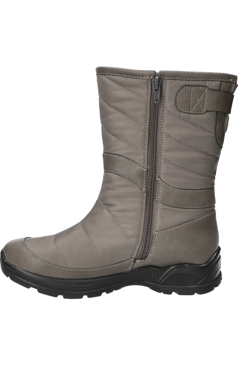 Bella Vita Quilted Waterproof Boot, Alternate, color, Grey