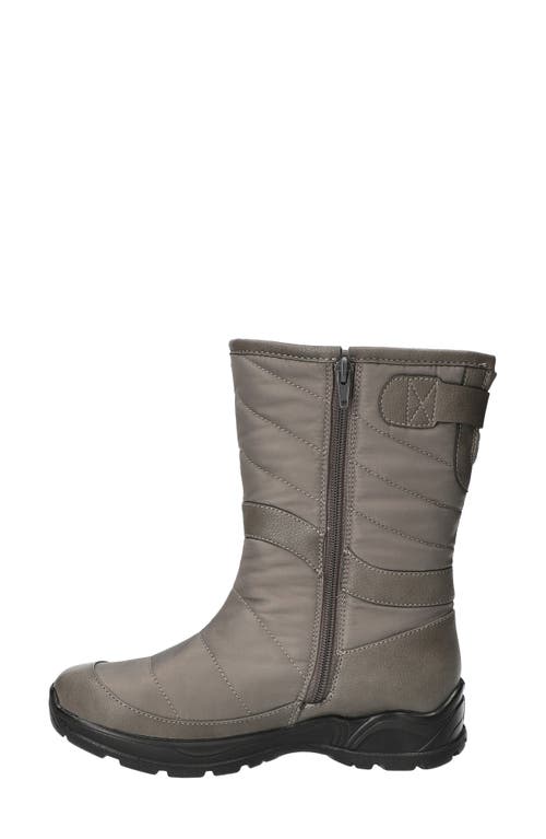 Bella Vita Quilted Boot In Gray