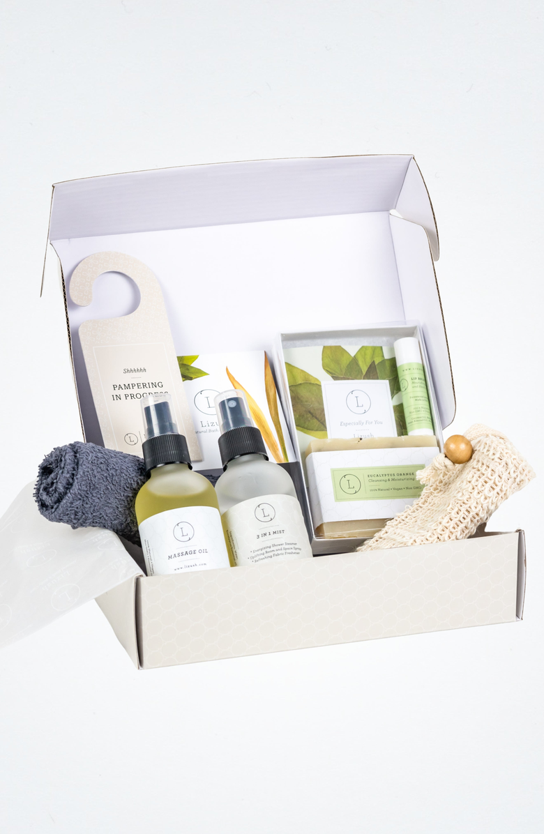 Lizush Massage Gift Box Set, Main, color, NO COLOR