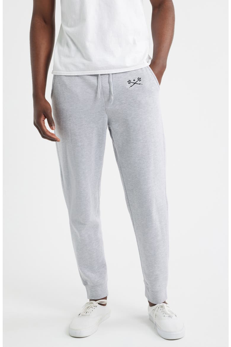 Go-To II Fleece Joggers, Main, color, HEATHER GREY