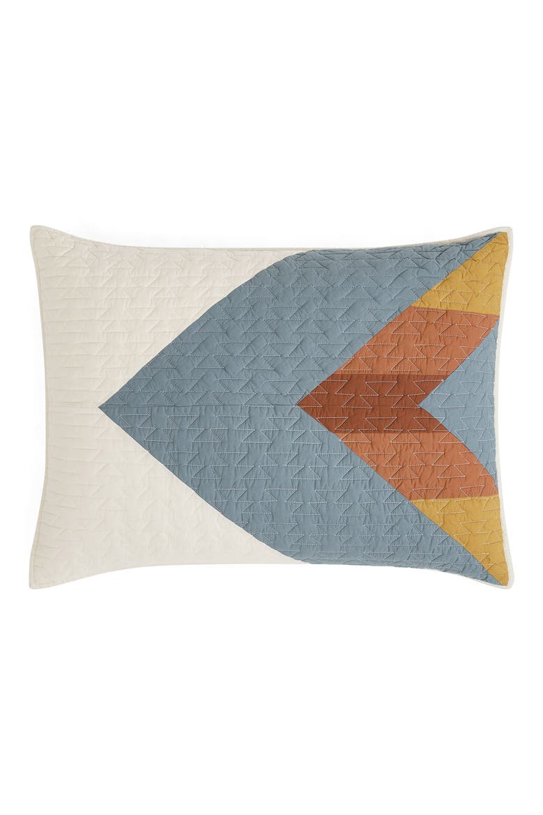 Carico Lake Quilt & Pillow Shams Set, Alternate, color, SILVER BLUE