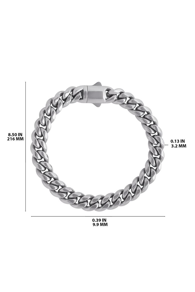 Silver-Tone Woven Chain Bracelet, Alternate, color, Silver
