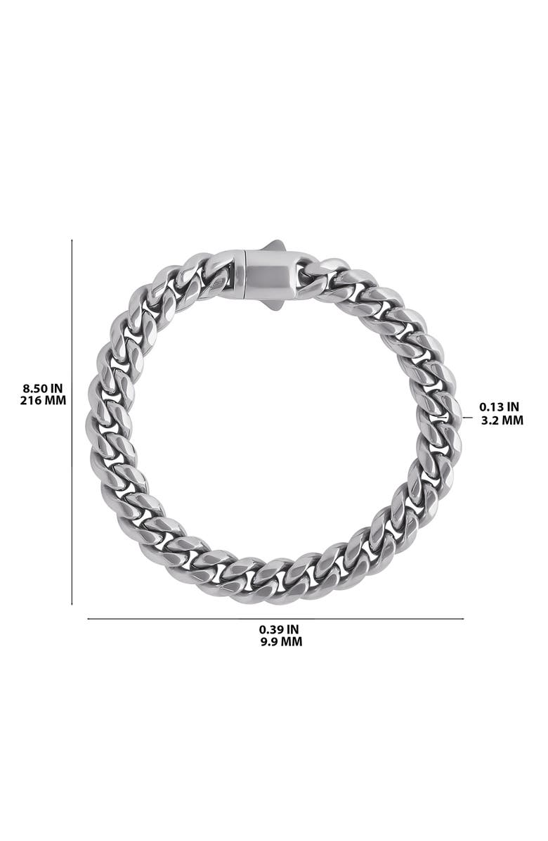 Lucky Brand Silver-Tone Woven Chain Bracelet, Alternate, color, Silver