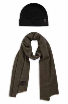Merino Wool & Cashmere Beanie & Scarf Set