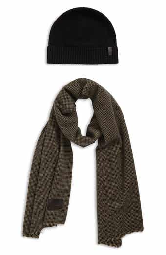 Merino Wool & Cashmere Beanie & Scarf Set
