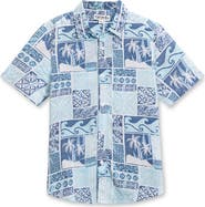THE ENDLESS SUMMER Kids' Palm Button-Up Shirt