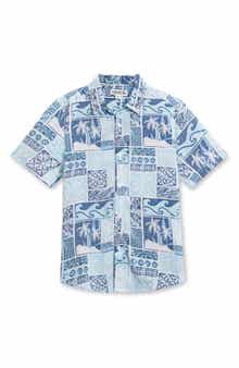 THE ENDLESS SUMMER Kids' Palm Button-Up Shirt