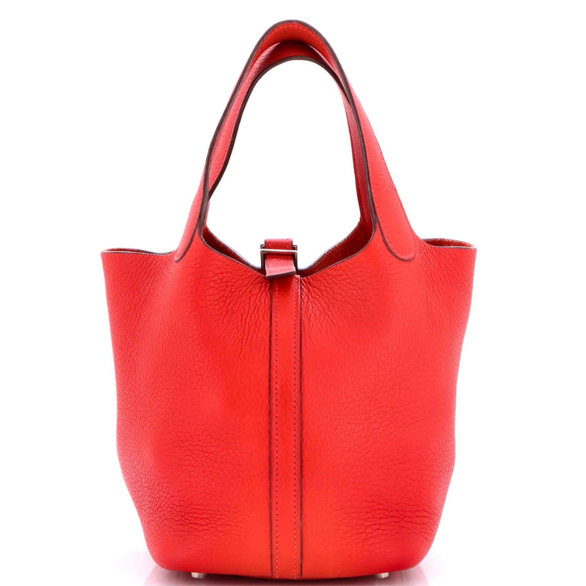 Picotin Bag Clemence PM, Main, color, Red