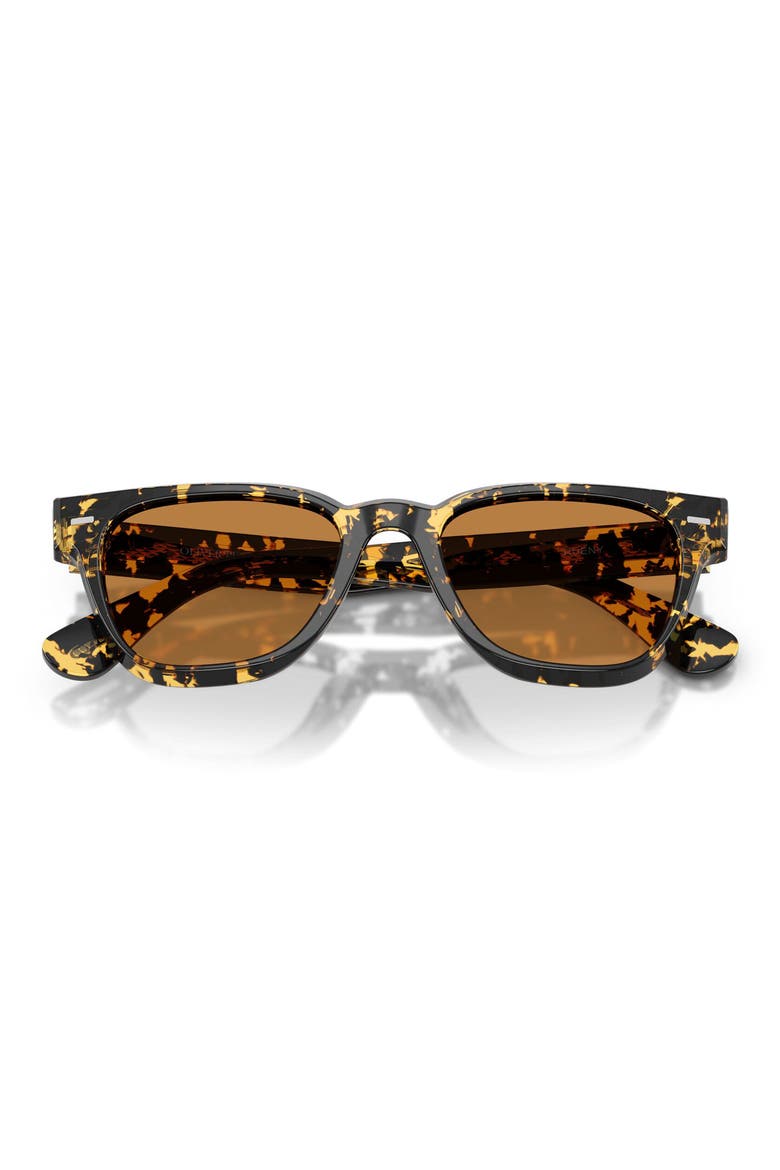 Rueny 51mm Pillow Sunglasses, Alternate, color, TOKYO TORTOISE / COGNAC