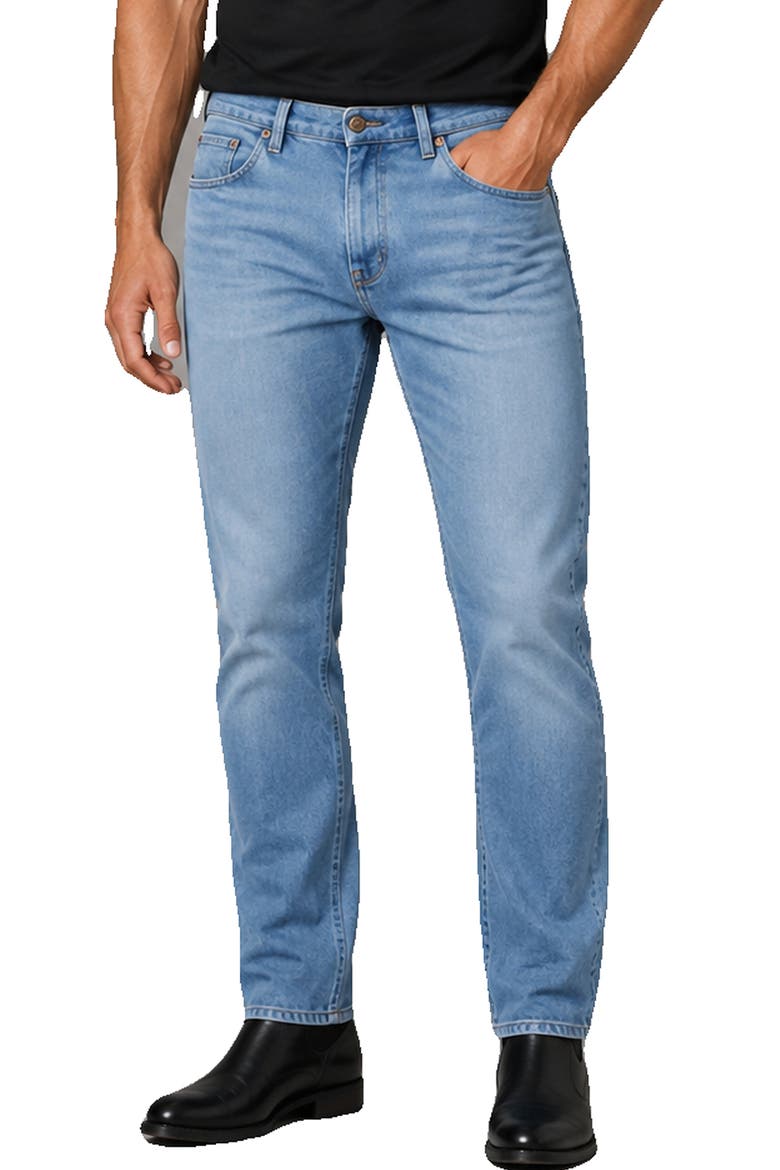 Unknownthree Straight Leg Jeans, Main, color, BLUE