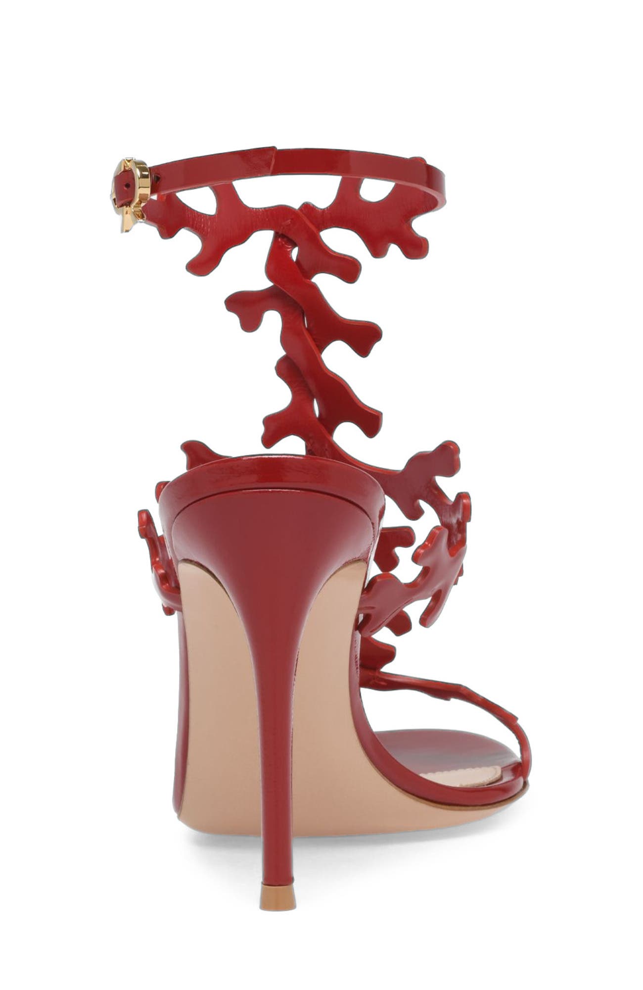 Ocean Sandal, Alternate, color, RED NAPPA