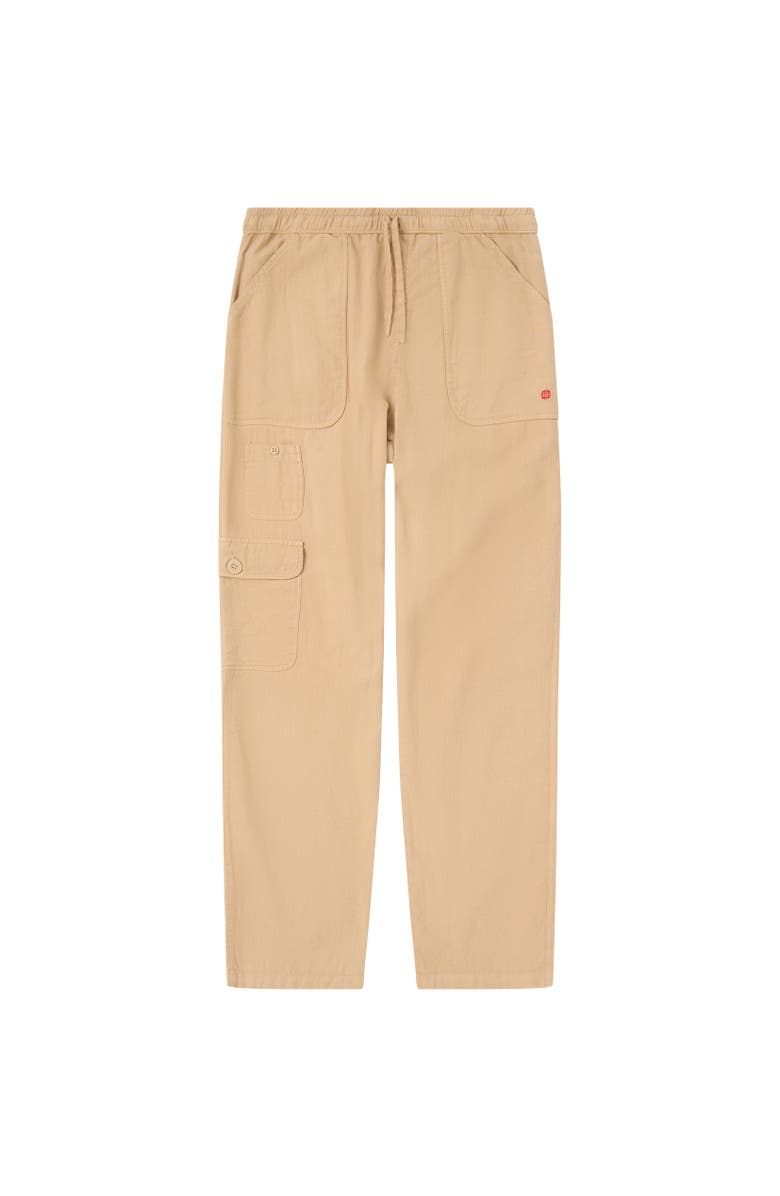 Amundsen Traveller's Linen Pants Mens, Main, color, Khaki