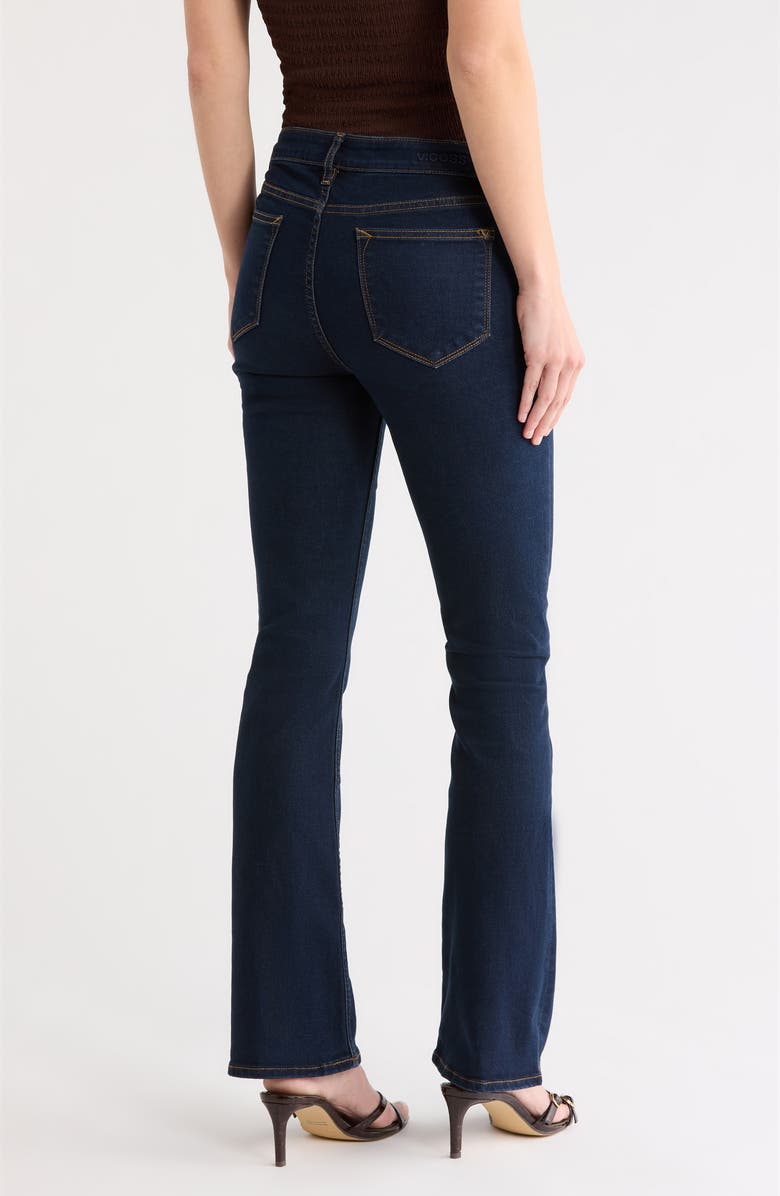 Vigoss Button Fly Bootcut Jeans, Alternate, color, Dark Wash