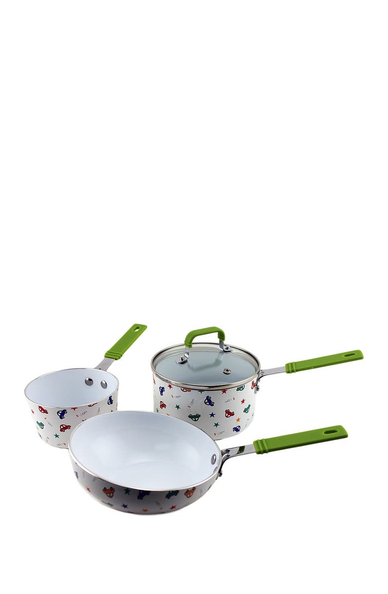 BergHOFF Children Line Boys 4-Piece Cookware Set, Main, color, 