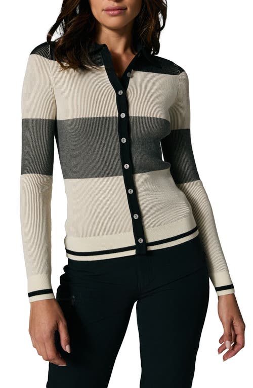 Alp N Rock Suzi Colorblock Cardigan In Multi