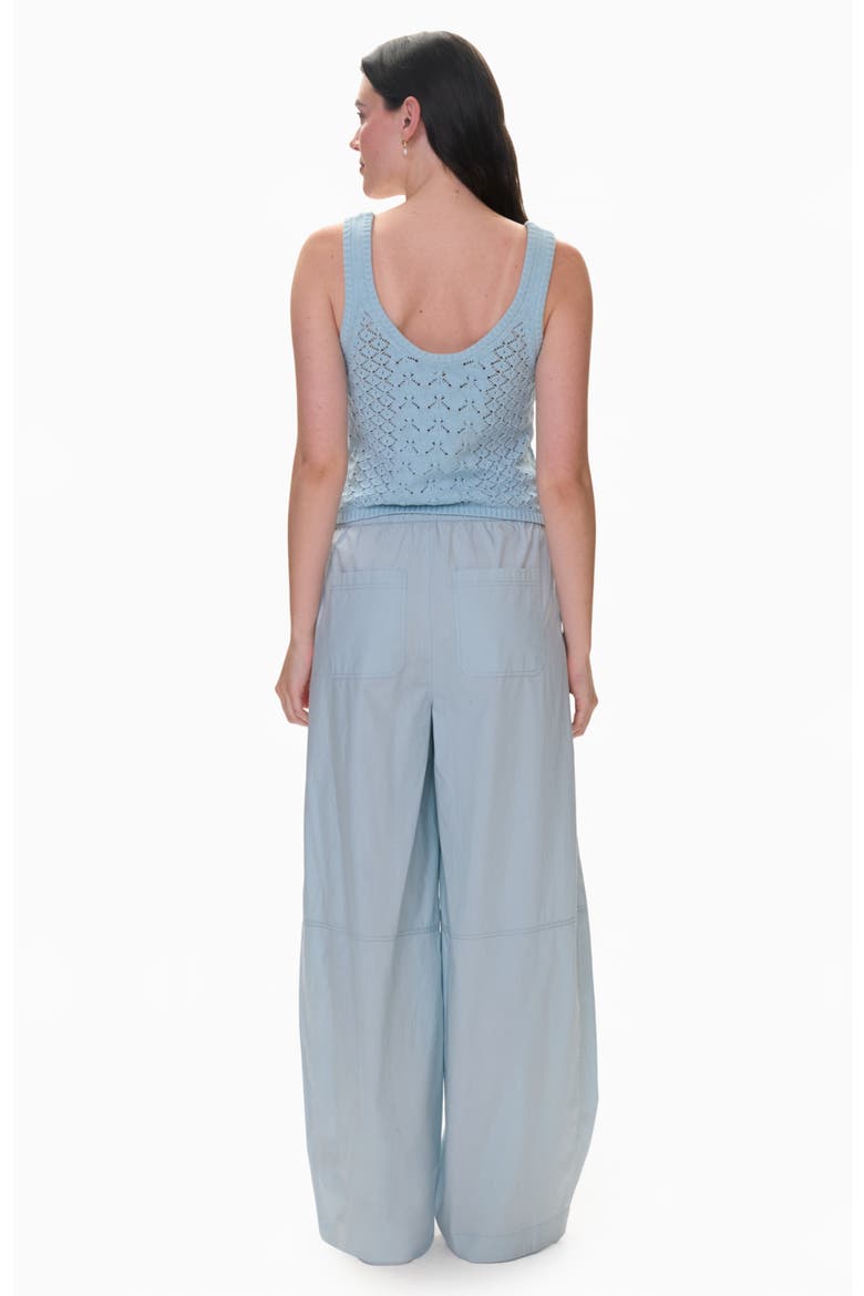Siena Poplin Pant, Alternate, color, Seafoam