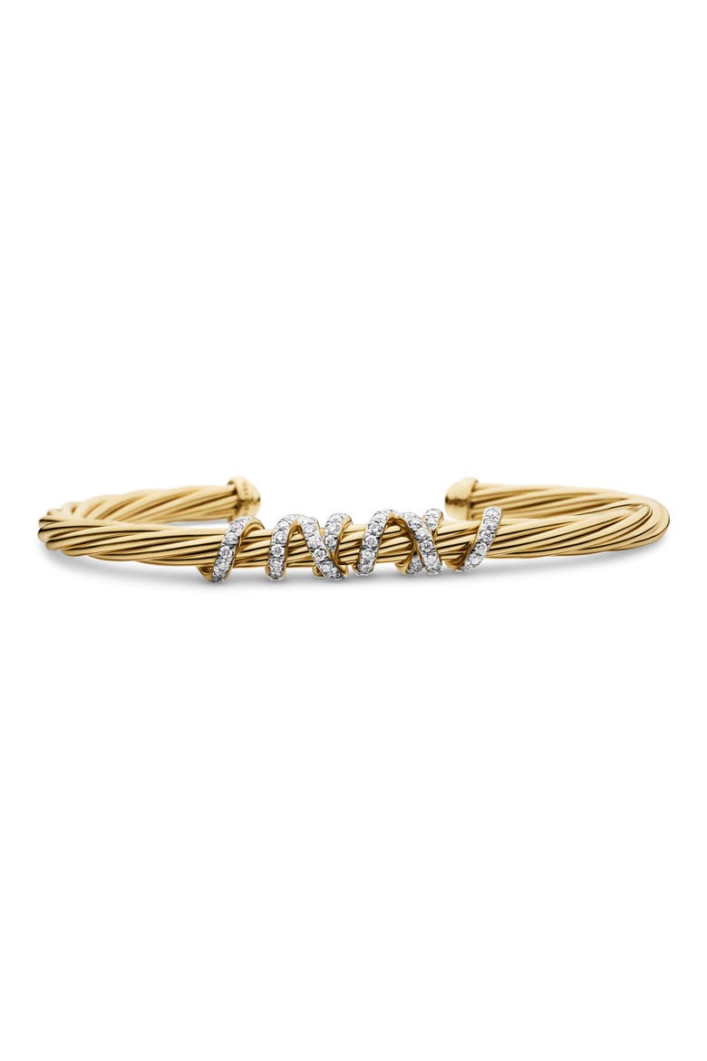 Helena Center Station Bracelet in 18K Yellow Gold with Diamonds, Main, color, GOLD/ DIAMOND
