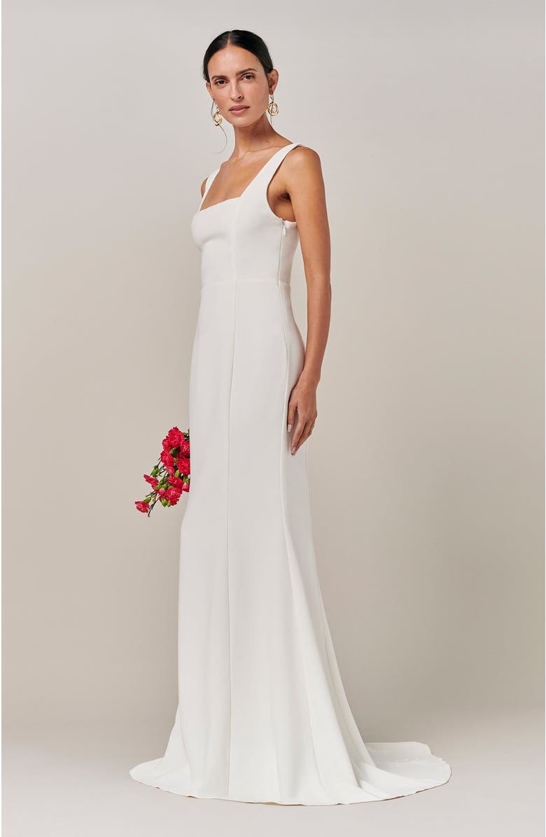 BWLDR Marylyn Gown, Alternate, color, White