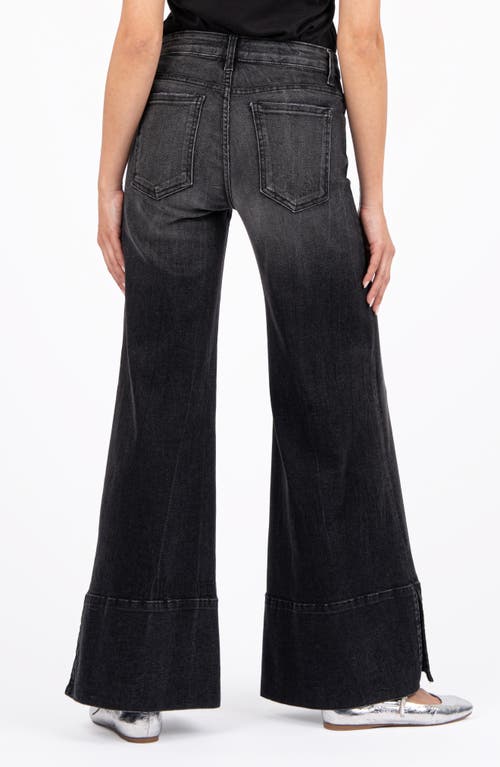 Kut From The Kloth Goldie High Waist Super Flare Jeans In Streamline