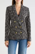 L'AGENCE Colin Double Breasted Blazer