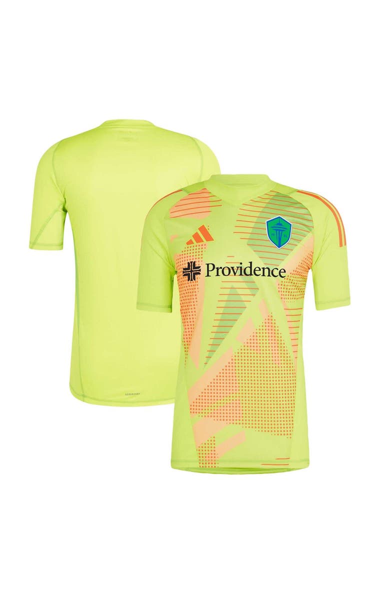 adidas Men's adidas Yellow Seattle Sounders FC 2024 Goalkeeper Jersey, Main, color, Yellow