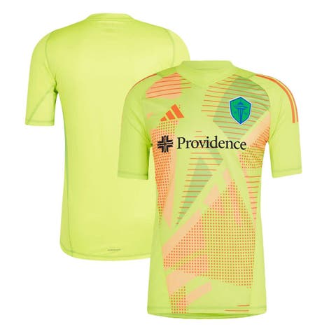 Men's adidas Yellow Seattle Sounders FC 2024 Goalkeeper Jersey