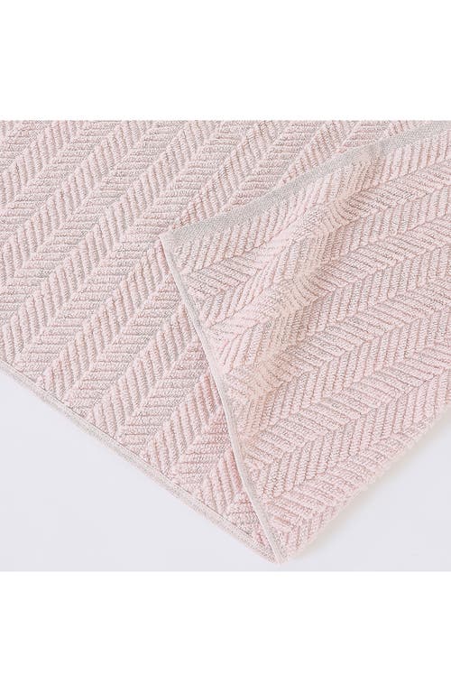 Modern Threads Zero Twist Otis Jacquard 6pc Towel Set In Pink