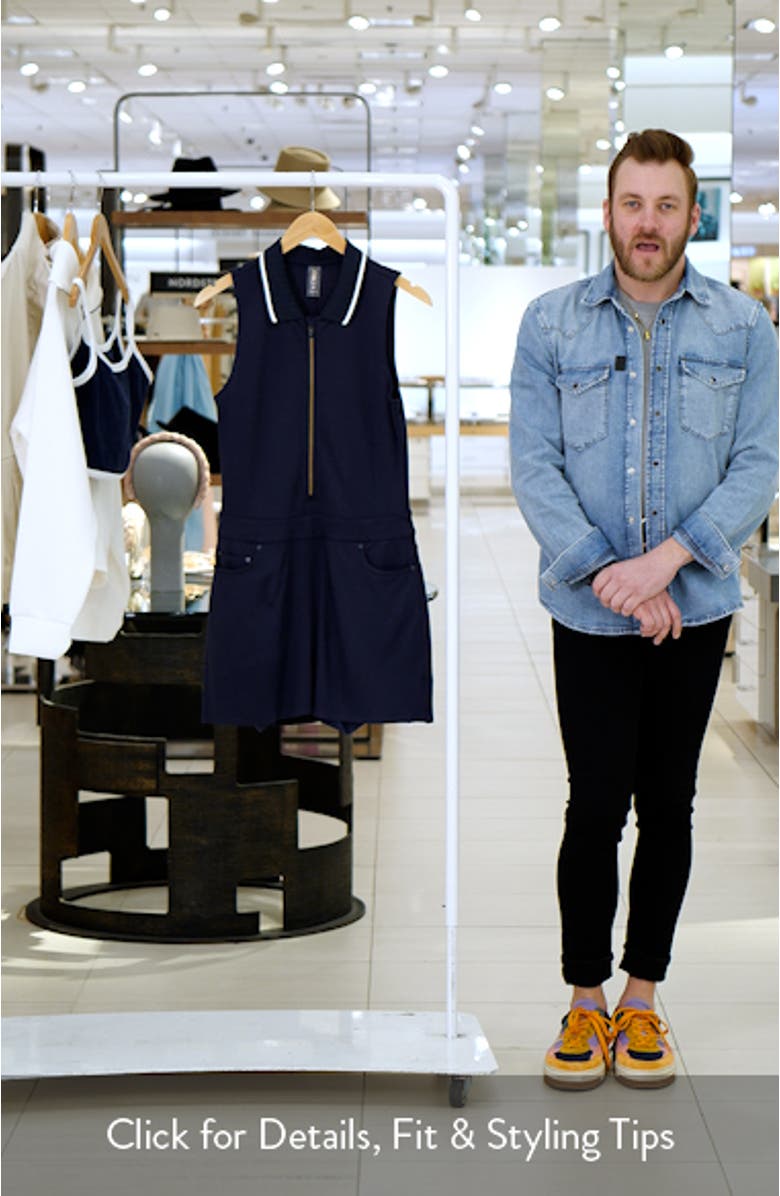 Pin Ponte Minidress, sales video thumbnail