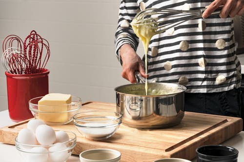 Cuisipro 12 Inch Stainless Steel Balloon Whisk Ball Solid Handle In Silver