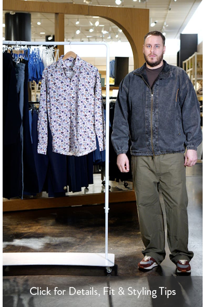 Contemporary Fit Floral Dress Shirt video
