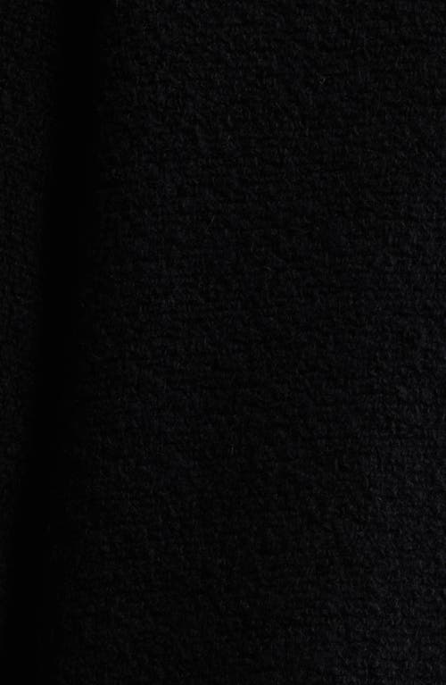 Eileen Fisher Open Front Recycled Wool Blend Bouclé Hooded Jacket