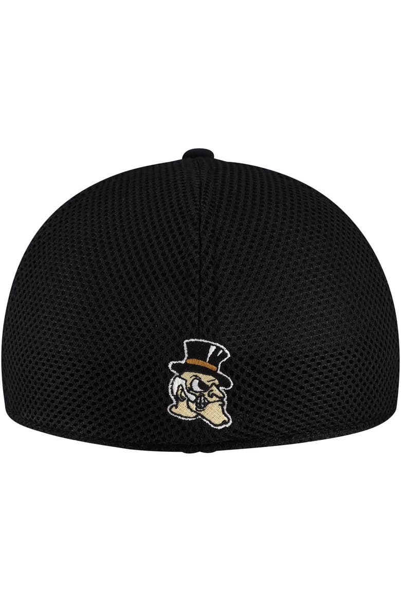 Men's Top of the World Black Wake Forest Demon Deacons Spacer Flex Hat, Alternate, color, Black