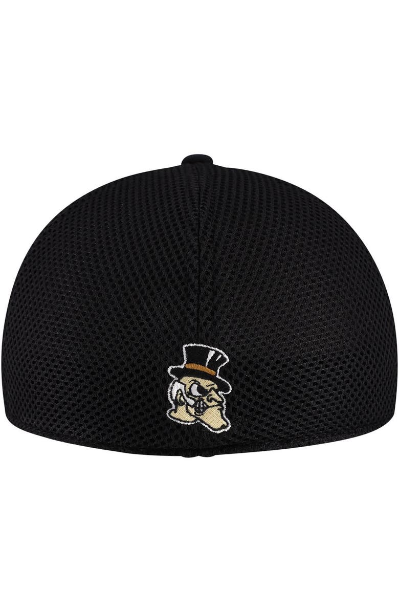 TOP OF THE WORLD Men's Top of the World Black Wake Forest Demon Deacons Spacer Flex Hat, Alternate, color, Black
