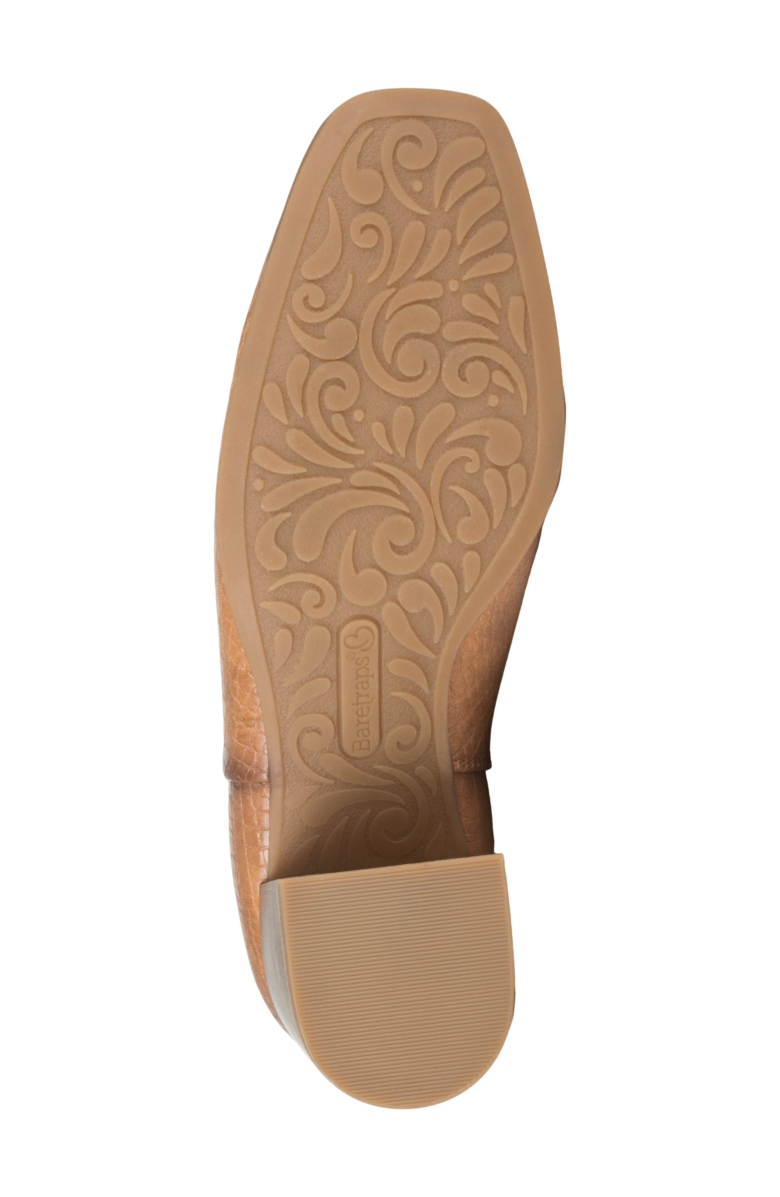Walless Faux Leather Bootie, Alternate, color, DARK ALMOND